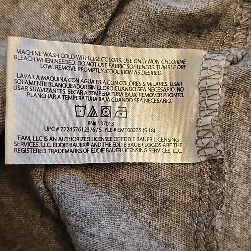 Eddie Bauer Gray Short Sleeve Tee - Picture 7 of 8
